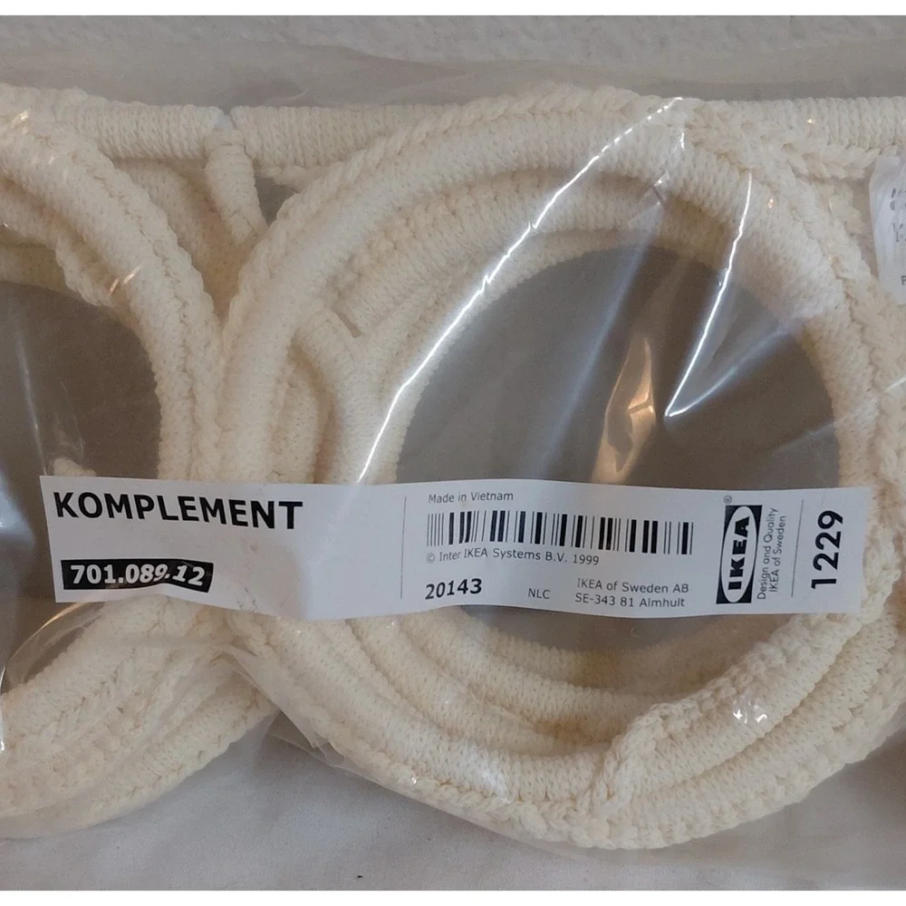 IKEA KOMPLEMENT 701.089.12 Multi Use Hanger 28 Loop Scarf Belt Organizer NEW